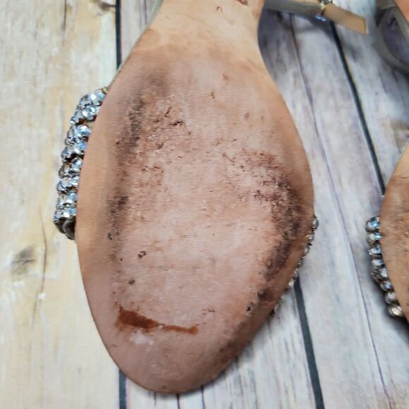 Badgley Mischka Tessa Crystal Embellished Sandal - Picture 9 of 14